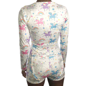 Long Sleeve Onesie with Butt Flap